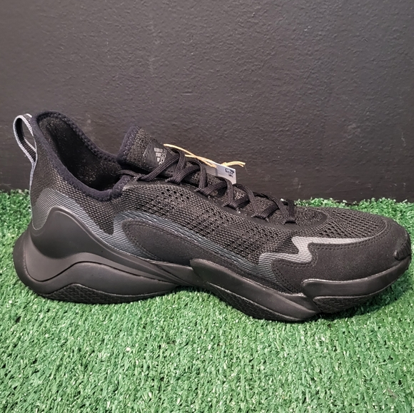 Adidas Impact FLX Tripple Black Low Top Training Sneakers Size 13 Men GZ5050 - Picture 11 of 13